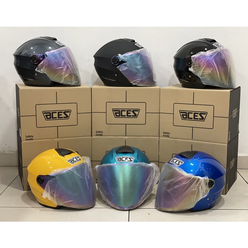 ACES R1 Helmet Motosikal SIRIM APPROVED (100% Original ACES Malaysia ...