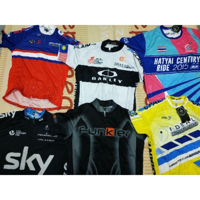 used cycling jerseys