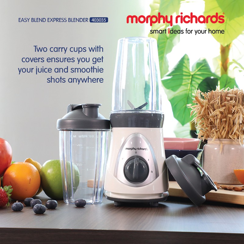 Morphy Richards Personal Blender Easy Blend Fruit blender, Milkshake blender 403035 | Shopee Malaysia