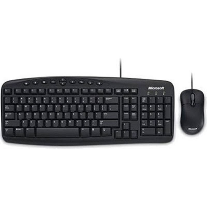 USED ORIGINAL MICROSOFT WIRED KEYBOARD and MOUSE 500 RT2300 PERFECT ...