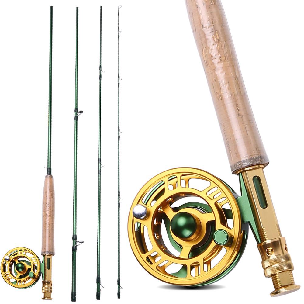 Sougayilang 2.7M Fly Fishing Rod Set And Fly Fishing Reel Combo With Fishing Lure Line Shopee