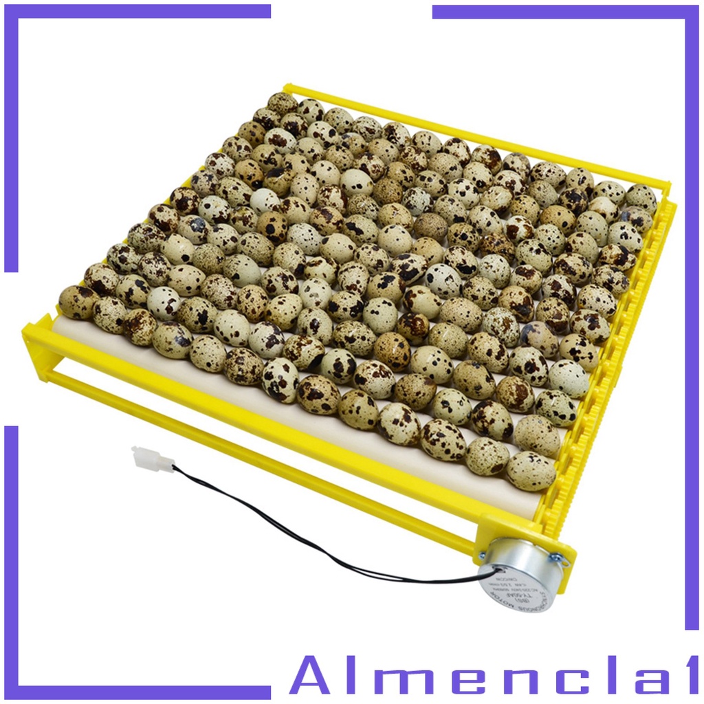 Automatic 360 Degree Rotary Egg Turner Roller Tray Farm Incubation Tool