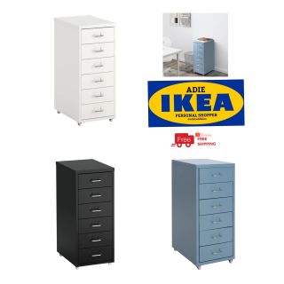 Ikea Erik Drawer Unit With 3 Drawers On Castors Shopee Malaysia