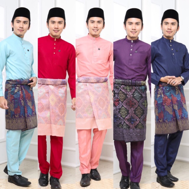 baju kurung lelaki slim fit