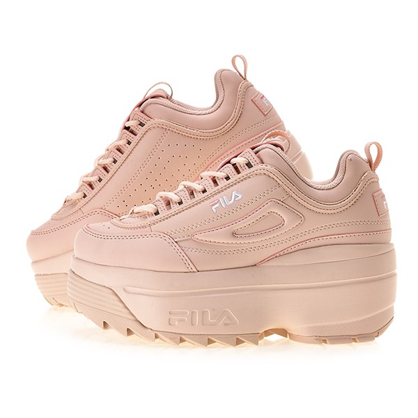 fila disruptor wedge pink