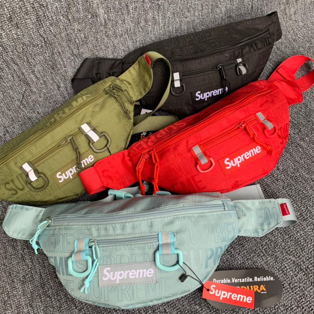 Supreme Waist Bag (SS19) Red - Novelship