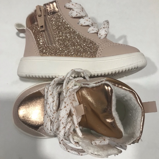 H M Kids Shoes Girl High Cut Shopee Malaysia