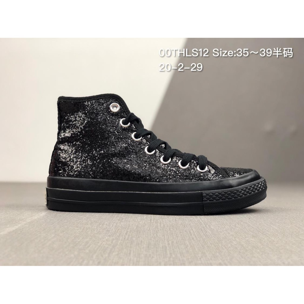 black sequin sneakers womens