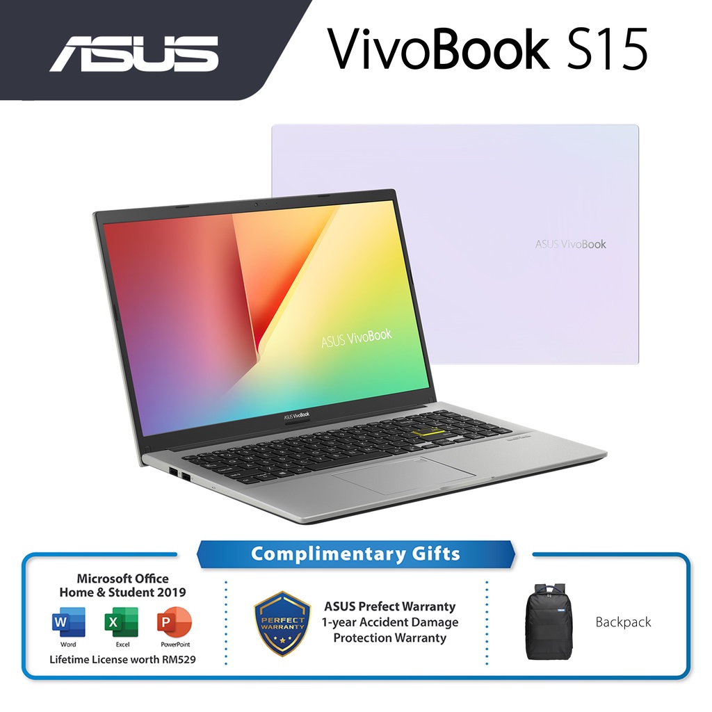 Asus Vivobook White I7 1165g78gb512gb Ssd156 Fhdw10hands S533e