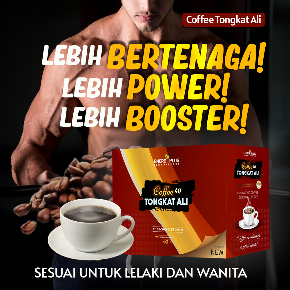 Ubat Kuat Lelaki 100 Herba Tahan Lama Minuman Kuat Lelaki Kopi Tongkat Ali Gift Shopee Malaysia