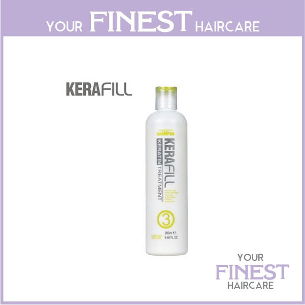 Kerafill Keratin Treatment Shampoo (No:3) 280ml | Shopee Malaysia