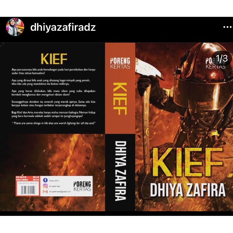 KIEF... Akan aku pertahankan hingga akhir hayat