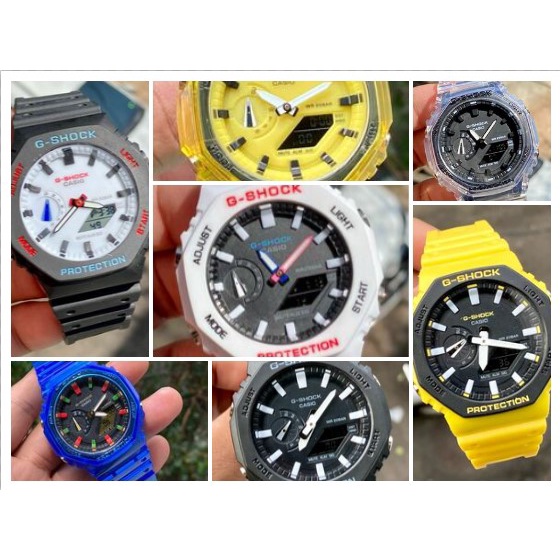 [7.7] STOCK CLEARANCE SALE 24 MULTI COLORS GS STYLE SHOCK TMJ_GS-SHOCK_TMJ jam tangan lelaki Hot sales !! WITH BOX