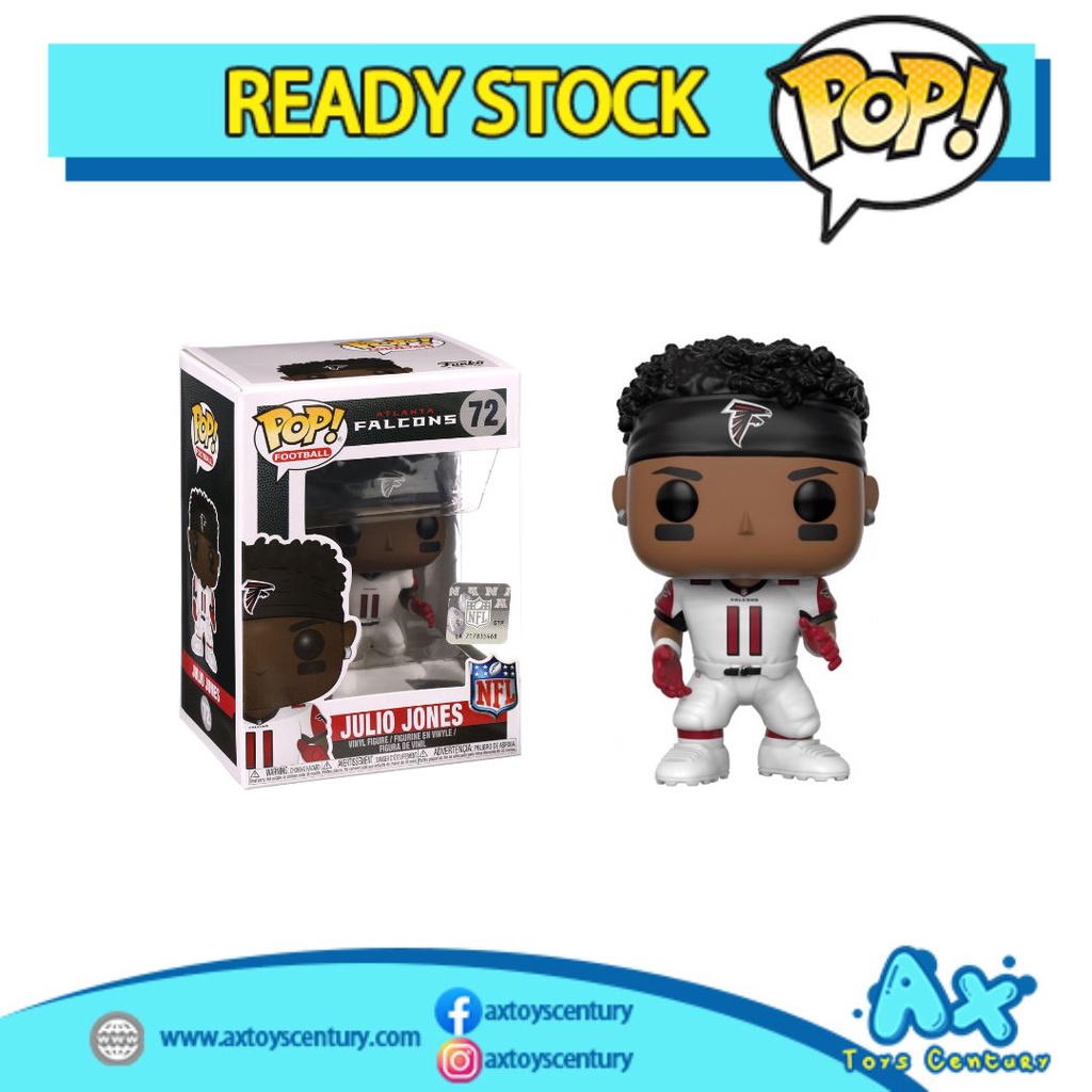 Funko Pop! Football: NFL Atlanta Falcons - Julio Jones #72 100% Genuine