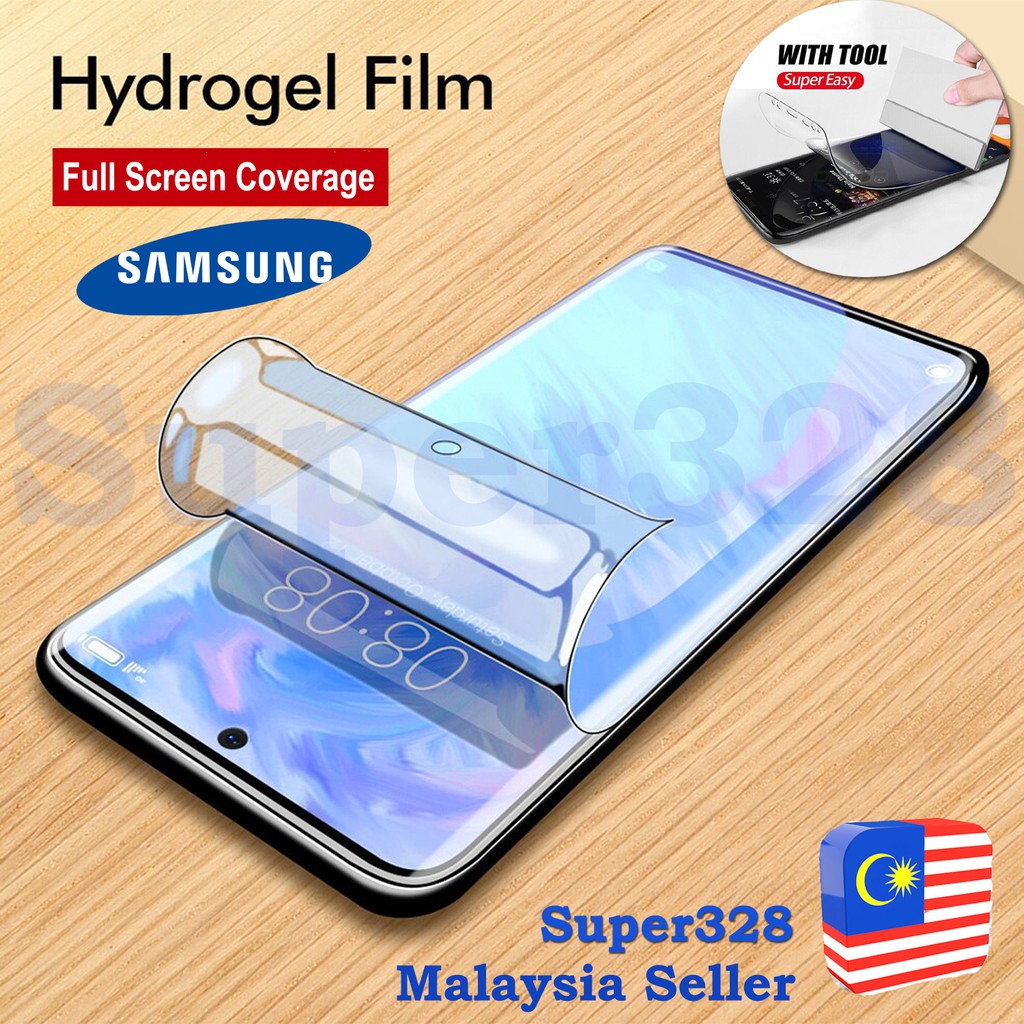 Samsung S21 / S21 Plus / S21 Ultra 5G Hydrogel Screen Protector Matte Clear Antiblueray GreenRay
