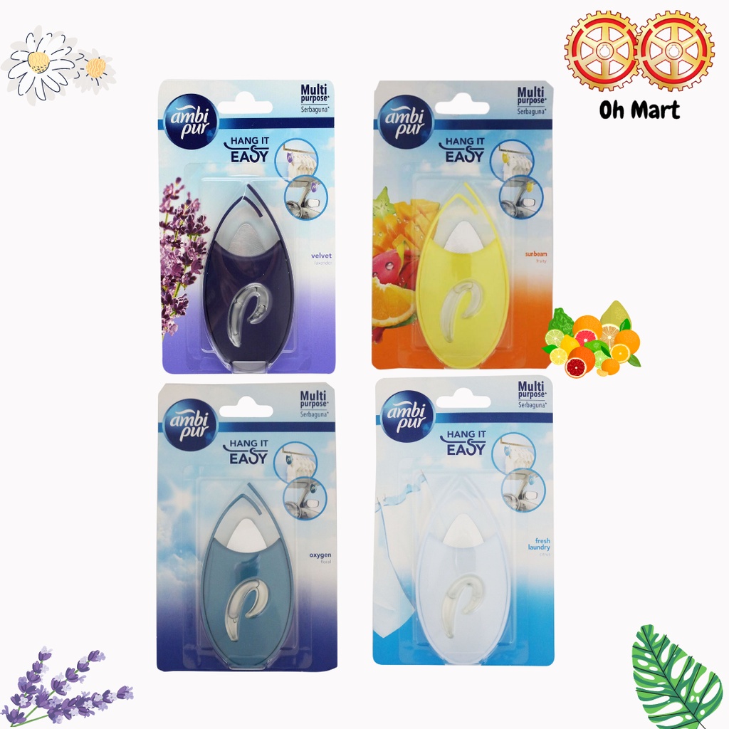 Ambi Pur Hang It Easy Small Space Freshener 4.5ml | Shopee Malaysia