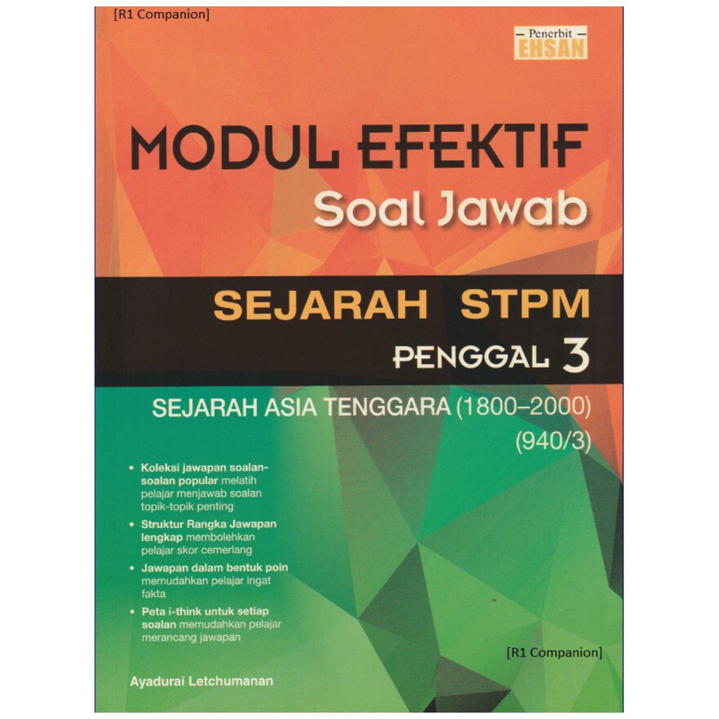 Buku Teks Stpm Sejarah Penggal Modul Bijak Sejarah Stpm Shopee Malaysia