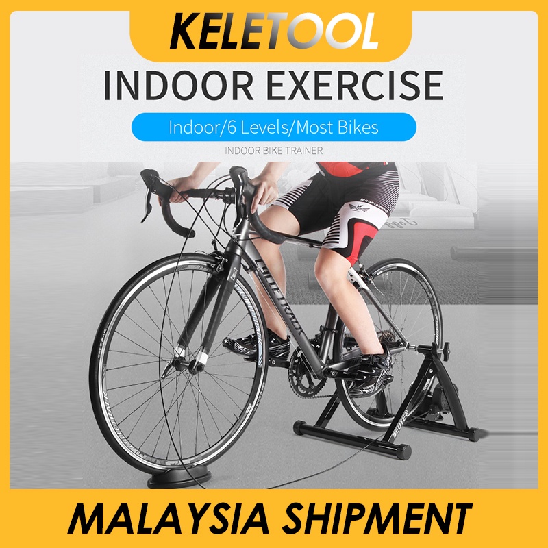 Keletool 26-28 Inches Bicycle Roller Trainer Bike Stand Exercise Cycling Basikal Training Equipment Indoor Road