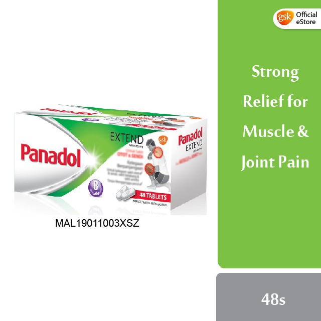 Panadol Extend for Muscle and Joint Pain Relief (48's)
