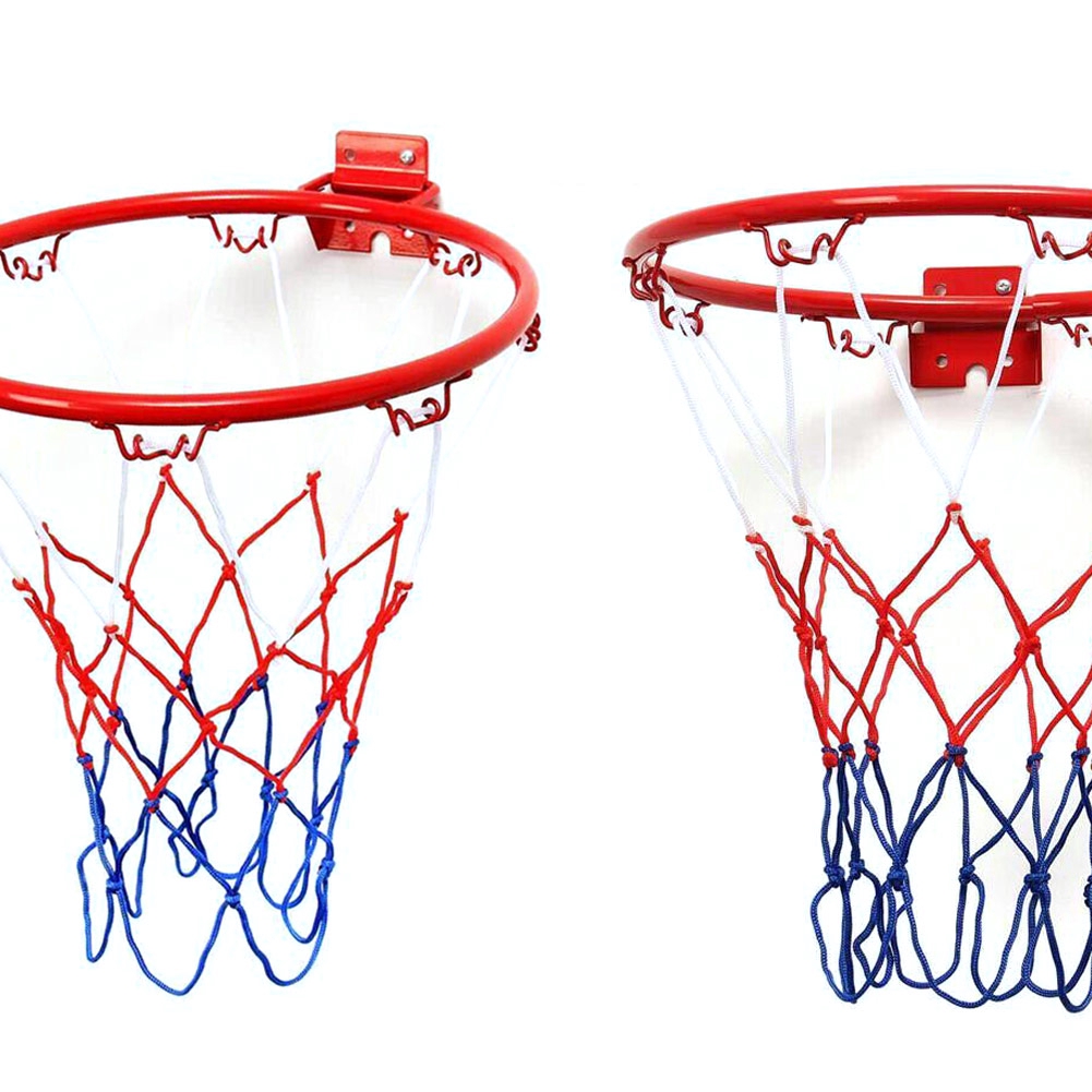 for Kids Teenagers Indoor and Outdoor Sports Wall Mounted Basketball Goal Hoop Rim with Net kgjsdf Basketball Hoop Heavy Duty Hanging Basketball Ring Rims 
