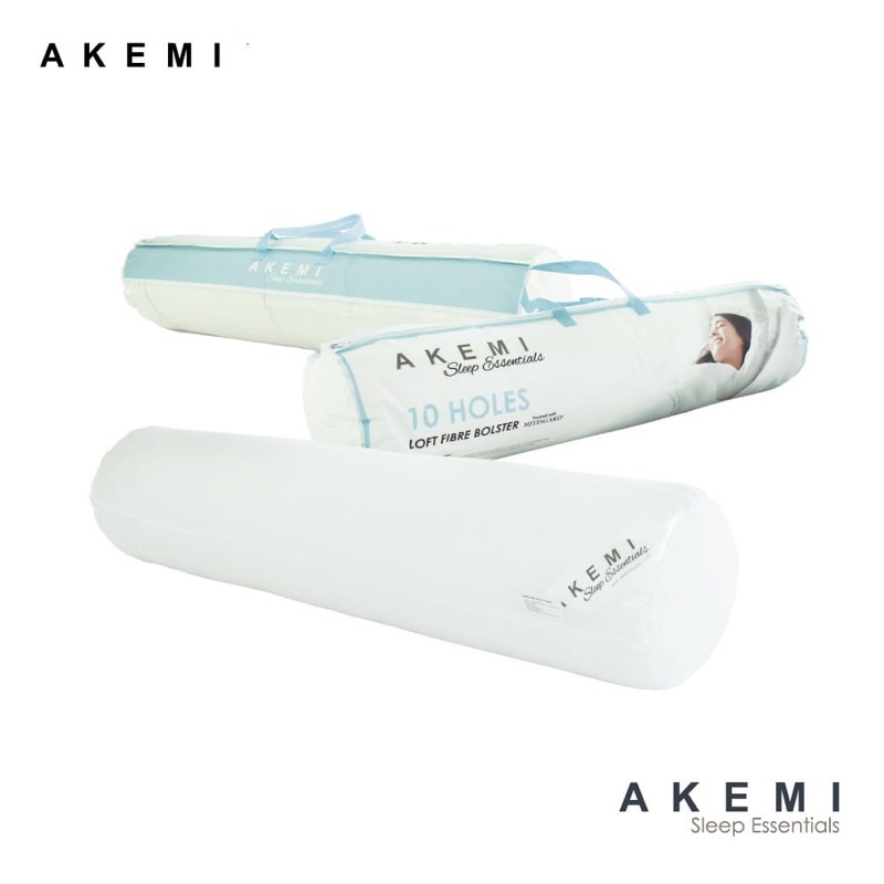 Akemi Sleep Essentials 10 Holes Loft Fibre Bolster