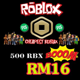 Roblox Robux Roblox Group Payout No Password Needed Shopee Malaysia - harga 400 robux