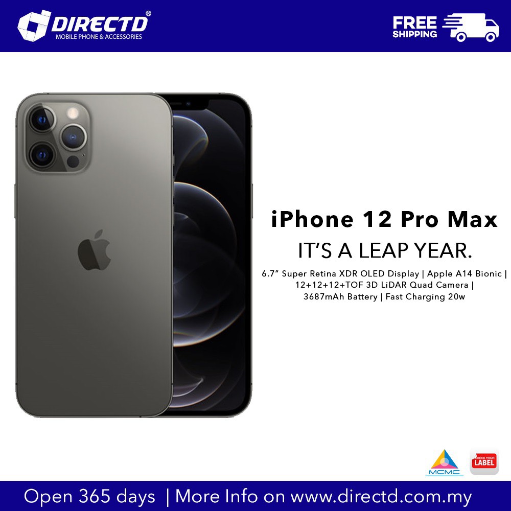 Spesifikasi dan harga Apple Iphone 12 Pro Max di Malaysia - TechNave BM