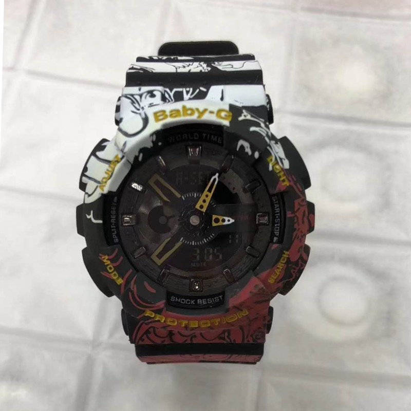 Casi0 Baby G X One Piece Dragon Ball Z Co Branded Watch Waterproof Automatic Lighting With Ori Box Luffy Shopee Malaysia
