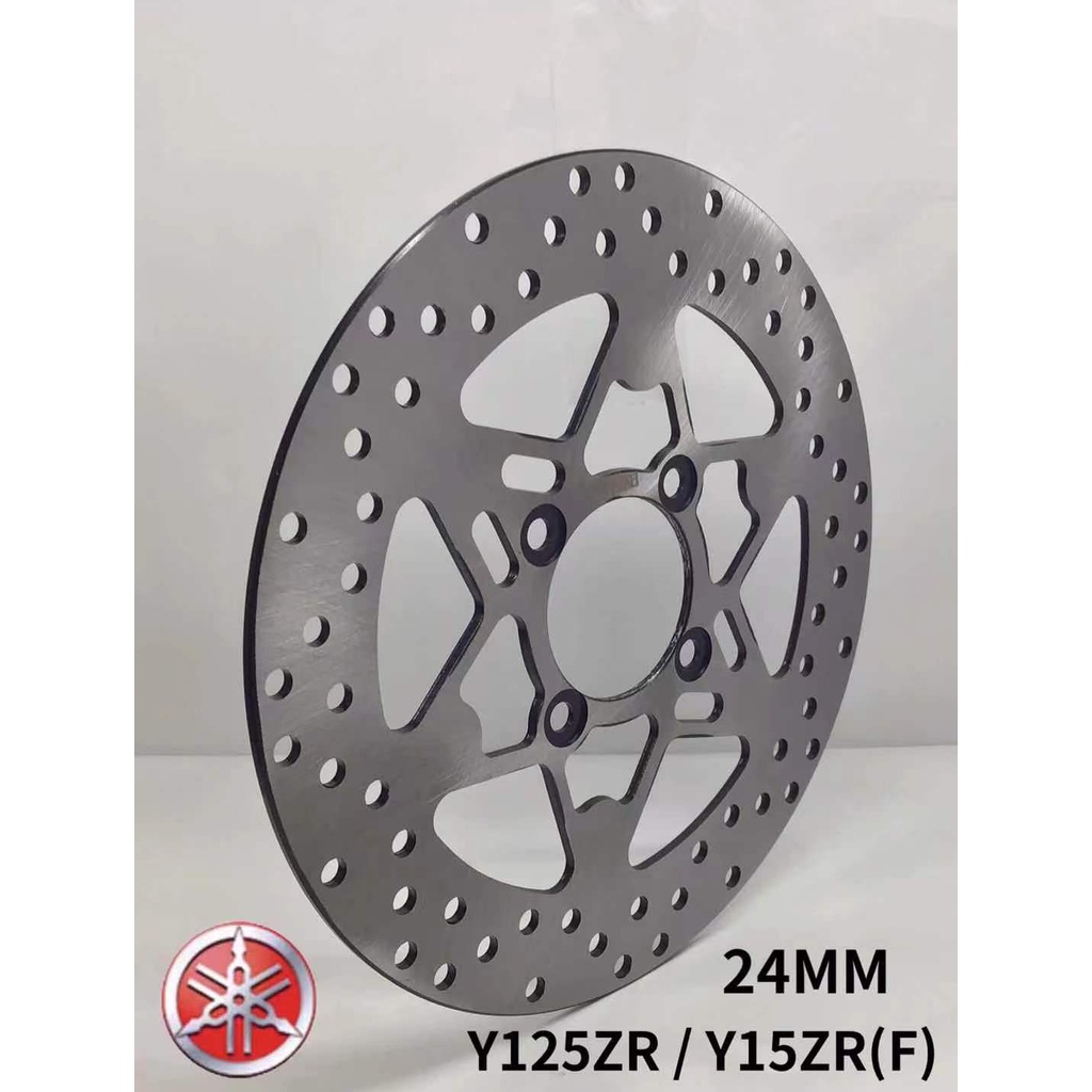 Y125ZR/Y15ZR MODIFY 24MM FRONT DISC BRAKE PLATE/PIRING DISC/DISC DEPAN