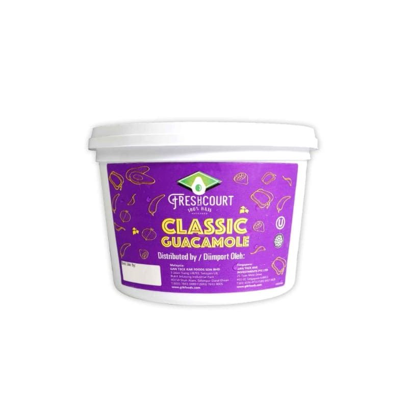 Fresh Court Mild Guacamole Dip 454g Frozen Shopee Malaysia
