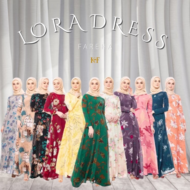 {New Arrival} Lora Dress by Fareha