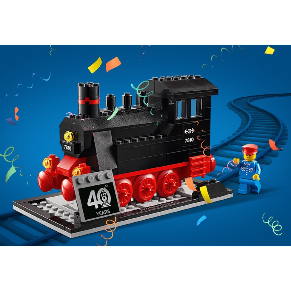 lego train 40 years