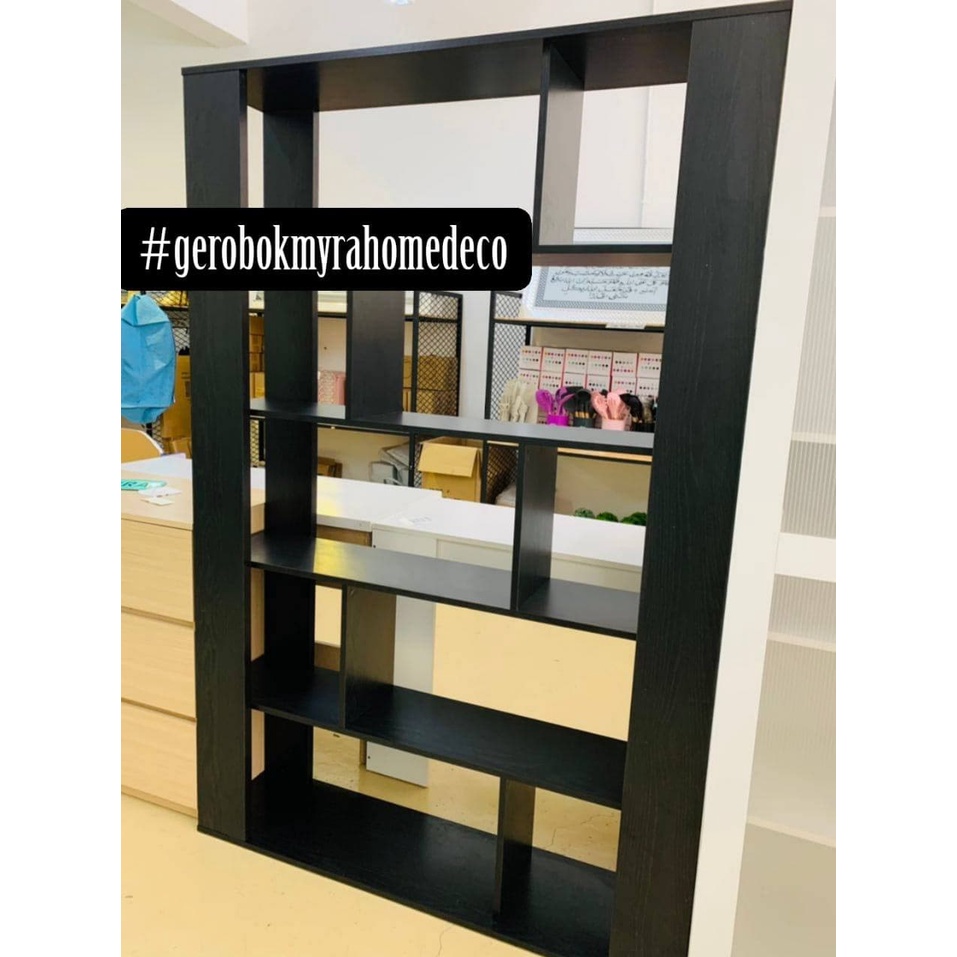 DIVIDER RACK/MODERN DISPLAY SHELF BOOKCASE DIVDER /HOME LIVING ROOM