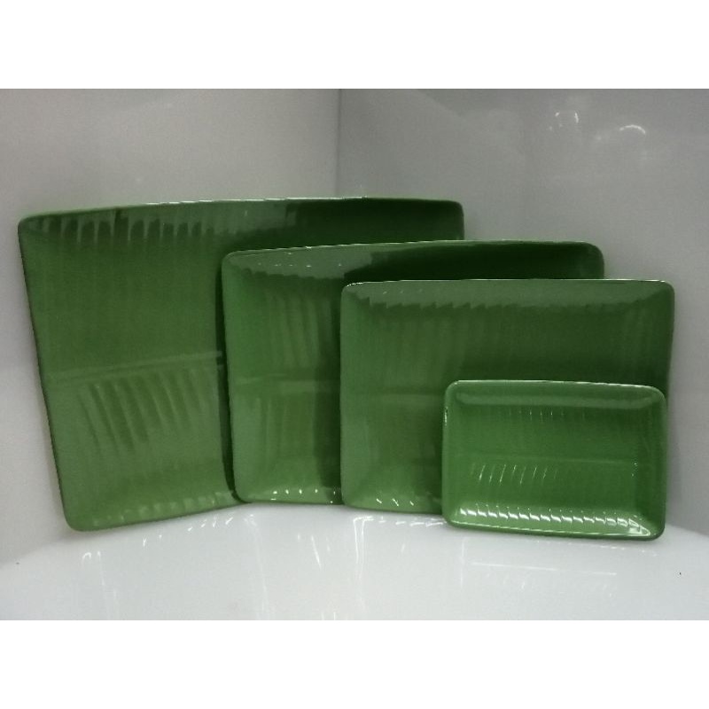 BANANA LEAF Plate Melamine Ware(Tebal) Shopee Malaysia