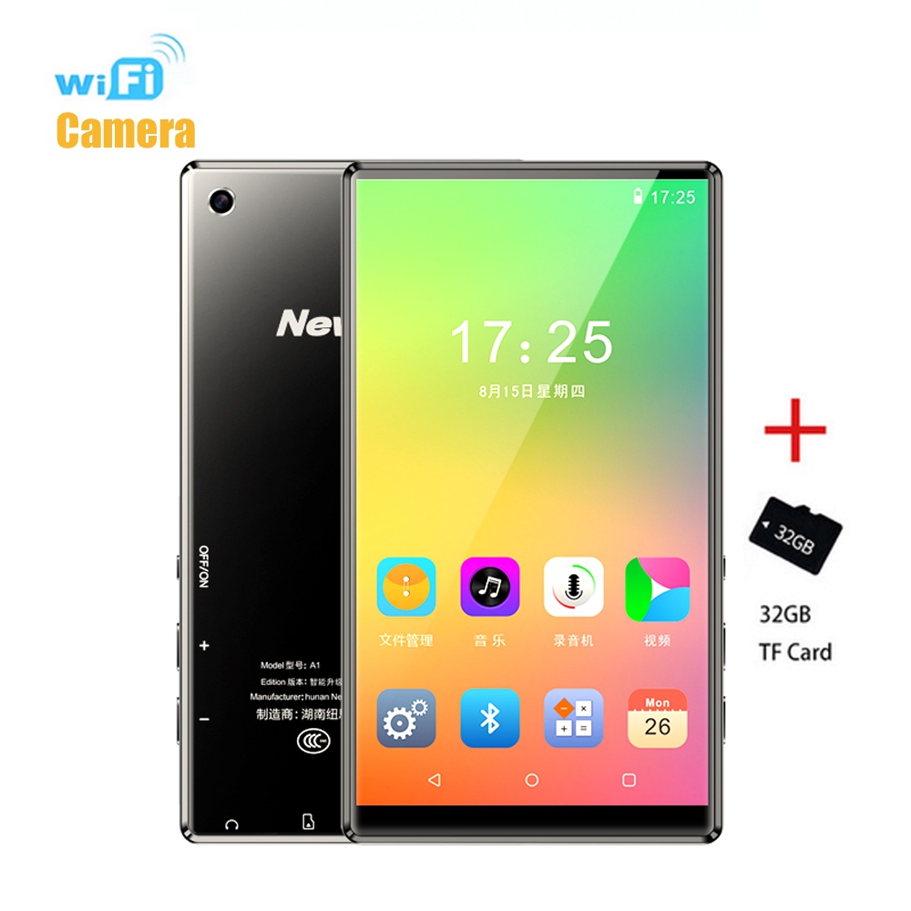 5 0 Inch Wifi Mp3 Player Android Mp4 Bluetooth 5 0 Mp5 Full Touch Screen 8gb E Book Hifi Loseless Video Photograph Music Players Shopee Malaysia