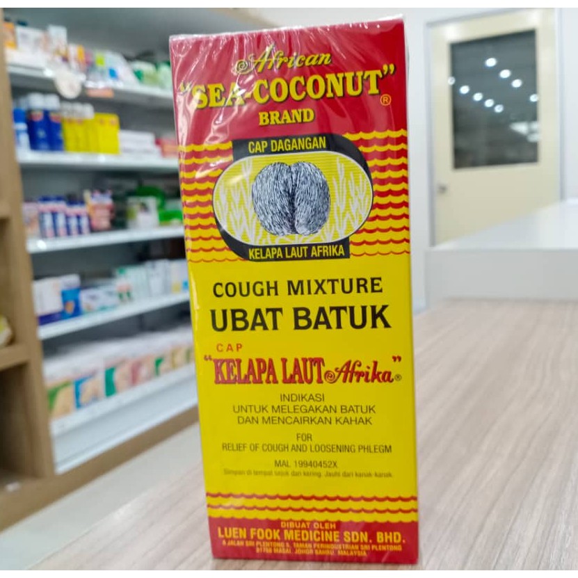 UBAT BATUK CAP KELAPA LAUT AFRIKA 177ML  Shopee Malaysia