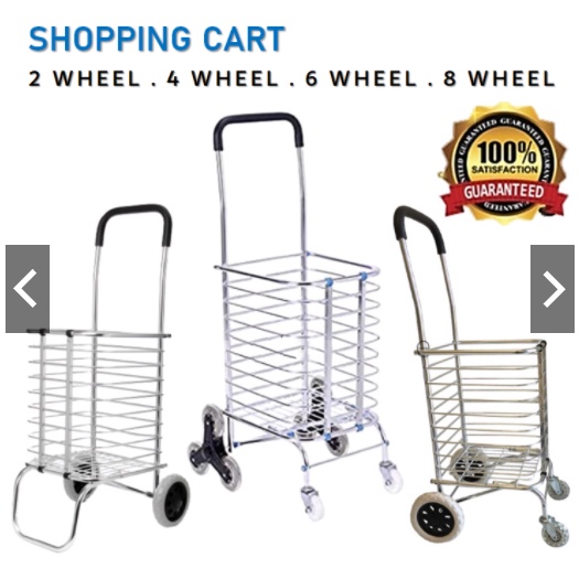 Market trolley / multi cart shopping cart / pasar troli / troli bakul ...