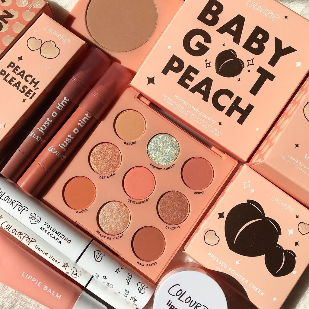 Ready Stock Colourpop Baby Got Peach Eyeshadow Palette