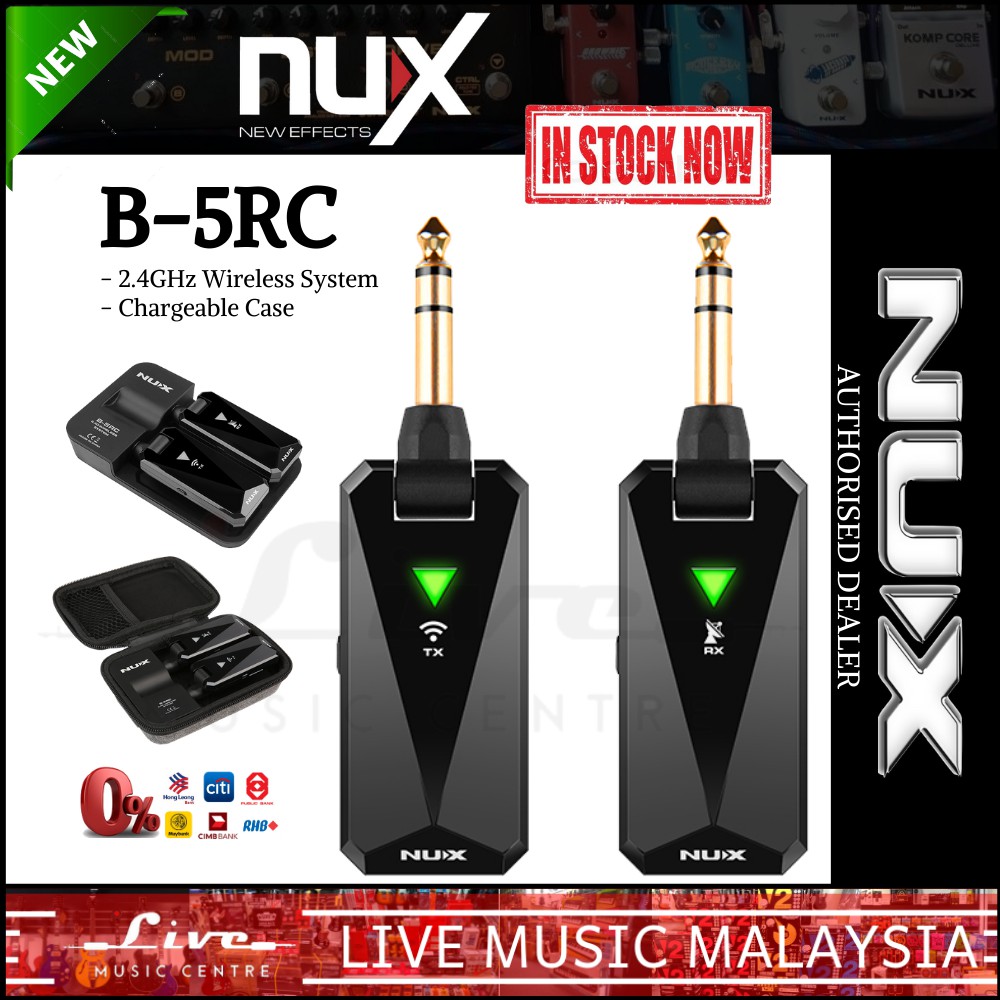 NUX B5RC 2.4GHz Wireless System (B5RC/B5 RC) Shopee Malaysia