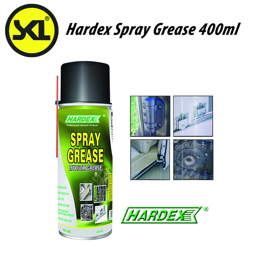 Hardex Spray Grease Lithium Grease Minyak Grease Spray / Lithium Grease