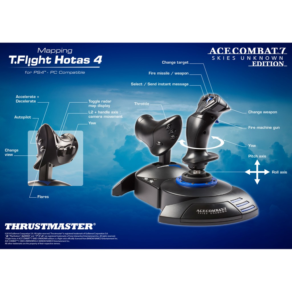 thrustmaster hotas xbox one compatible games