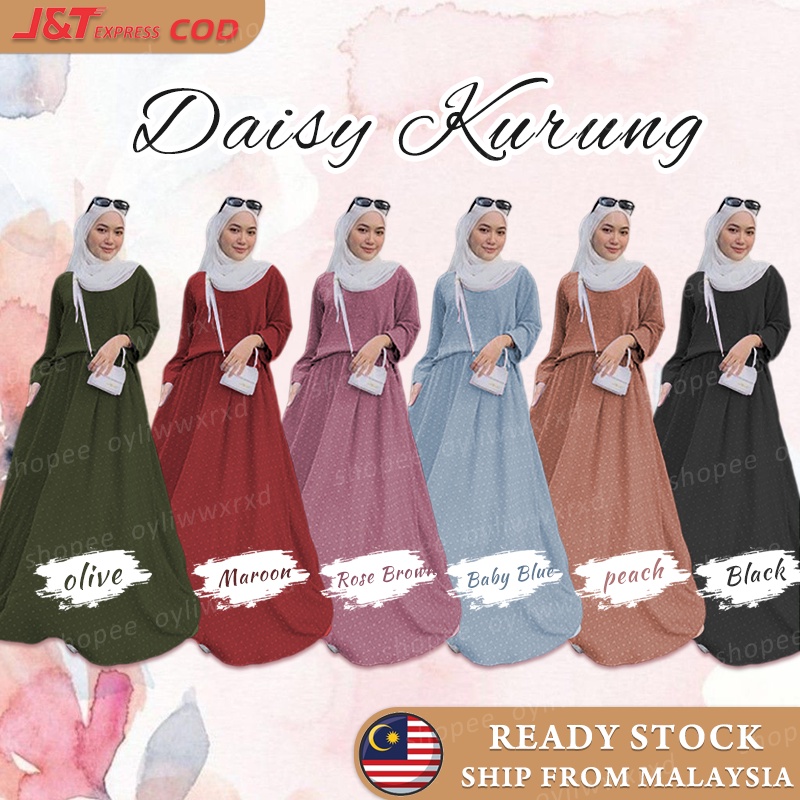 Baju Kurung Cey Embroidery Baju Mengandung Muslimah Kosong Murah Murah ...