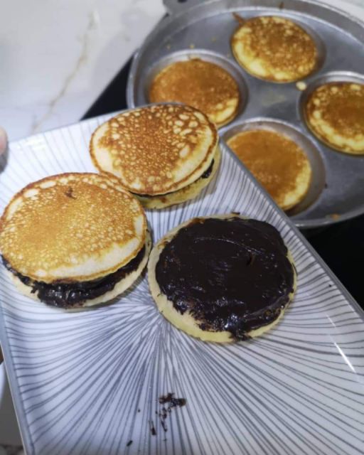 Acuan Kuih Serabai Dorayaki Mini Pancake Mini Apam Balik Shopee Malaysia