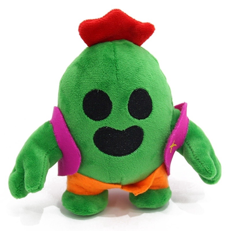 New Anime Game Brawl Stars Plush Toys Brawlers Hero Stars Cactus Figures Plush Doll Key Chain Shopee Malaysia