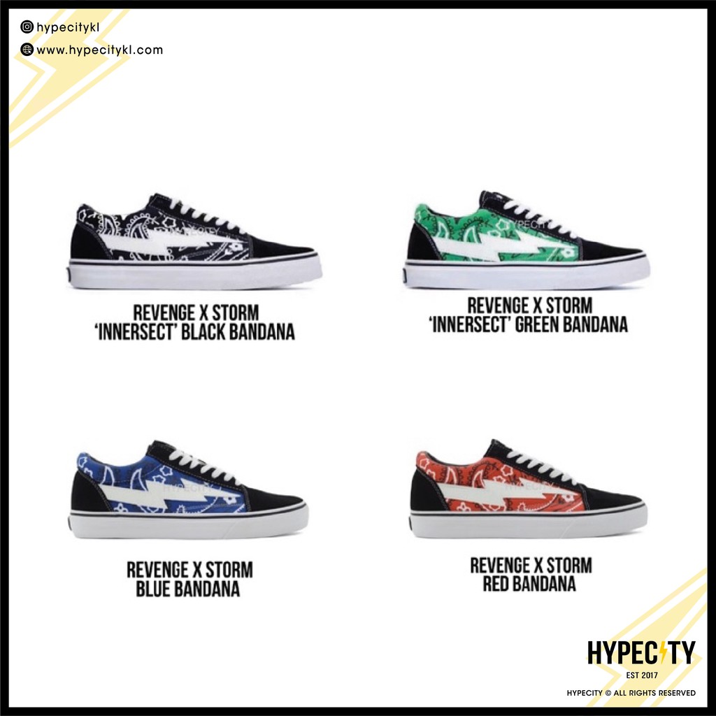 revenge x storm size 8