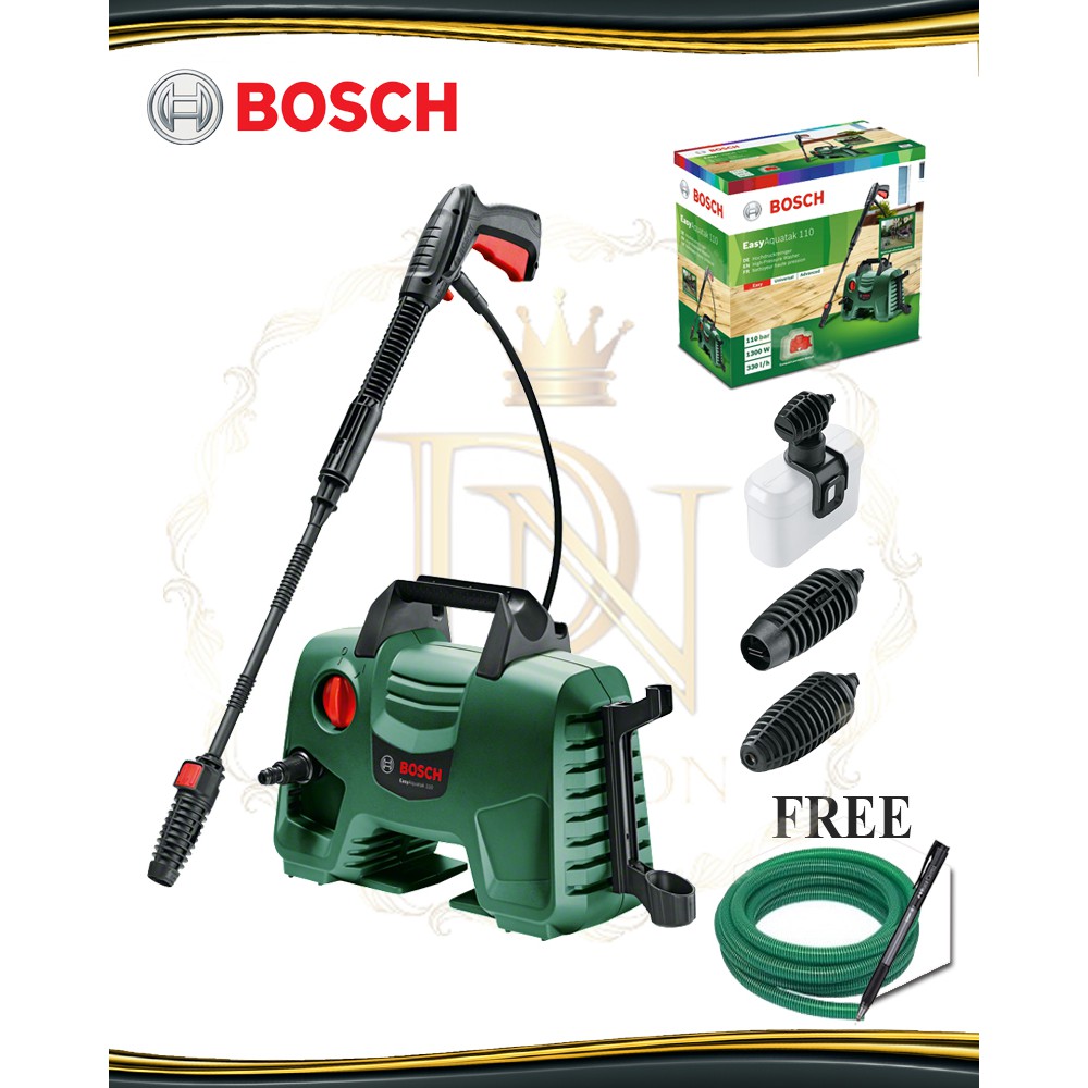 Bosch Aqt 33 11 Easyaquatak 110 110 Bar High Pressure Cleaner