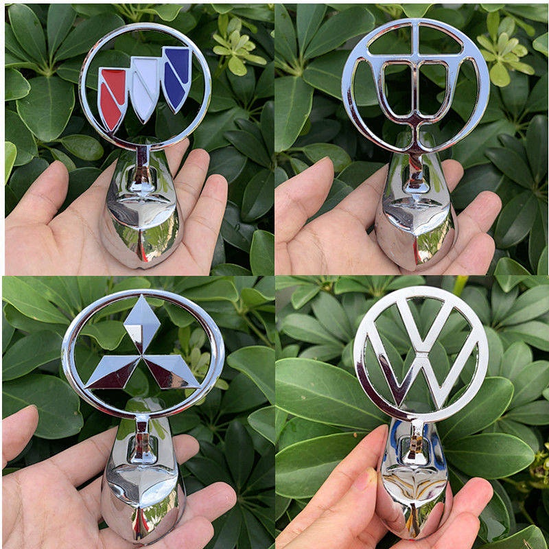 Mitsubishi Volkswagen Buick Regal Hyundai Head Logo Machine Cover Logo Modified Metal Head Car