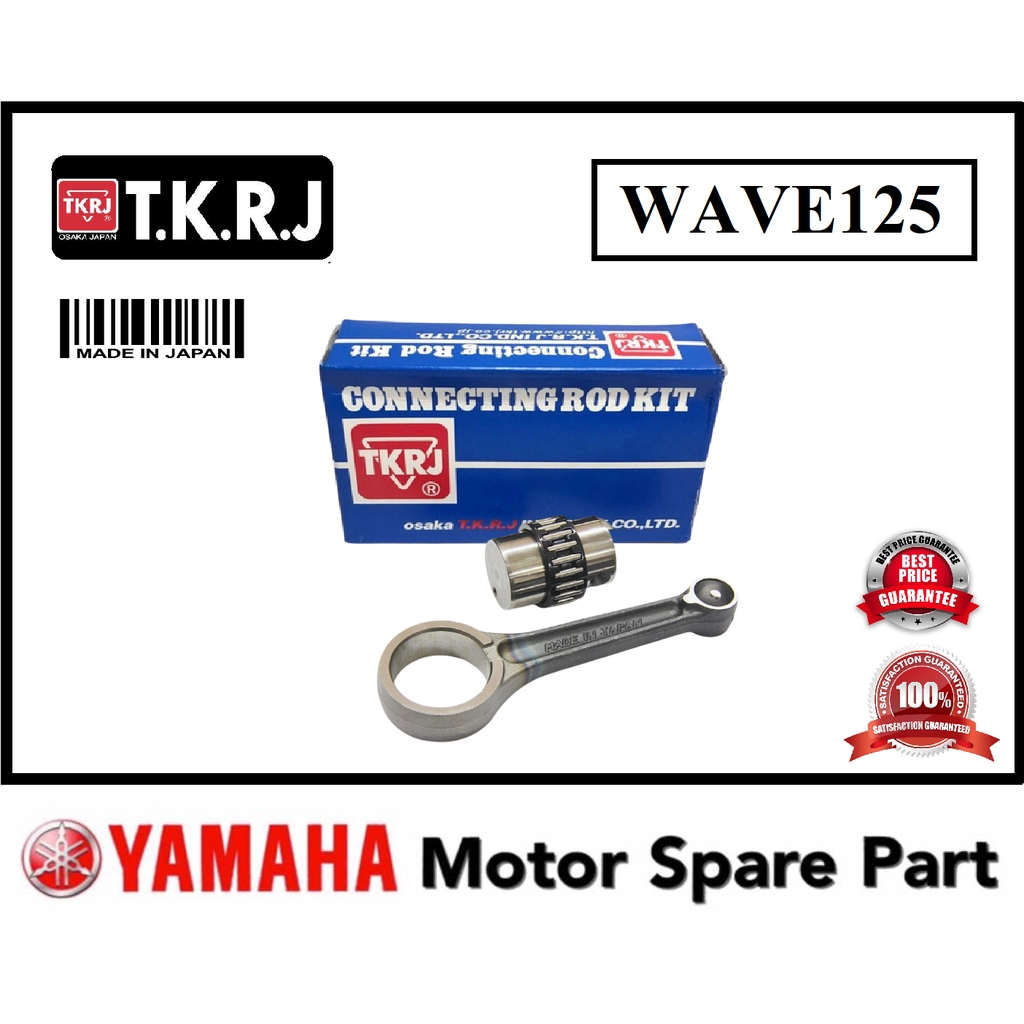 (100 ORIGINAL) TKRJ WAVE125 CONNECTING ROD // CON ROD CONROD WAVE125 WAVE 125 WAVE125 W125 100
