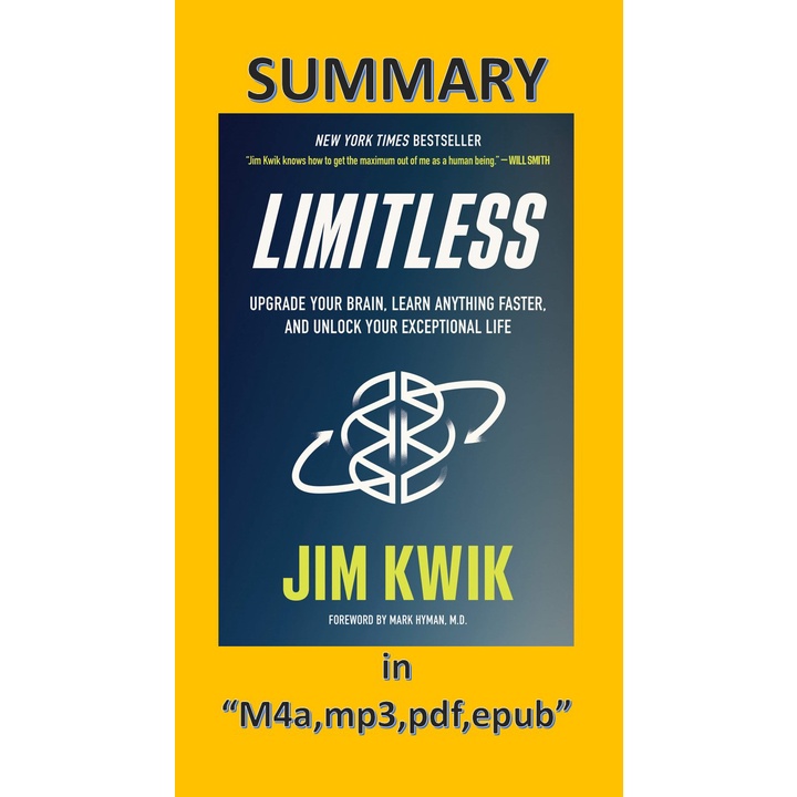 Limitless - Jim Kwik (book summary) | Shopee Malaysia