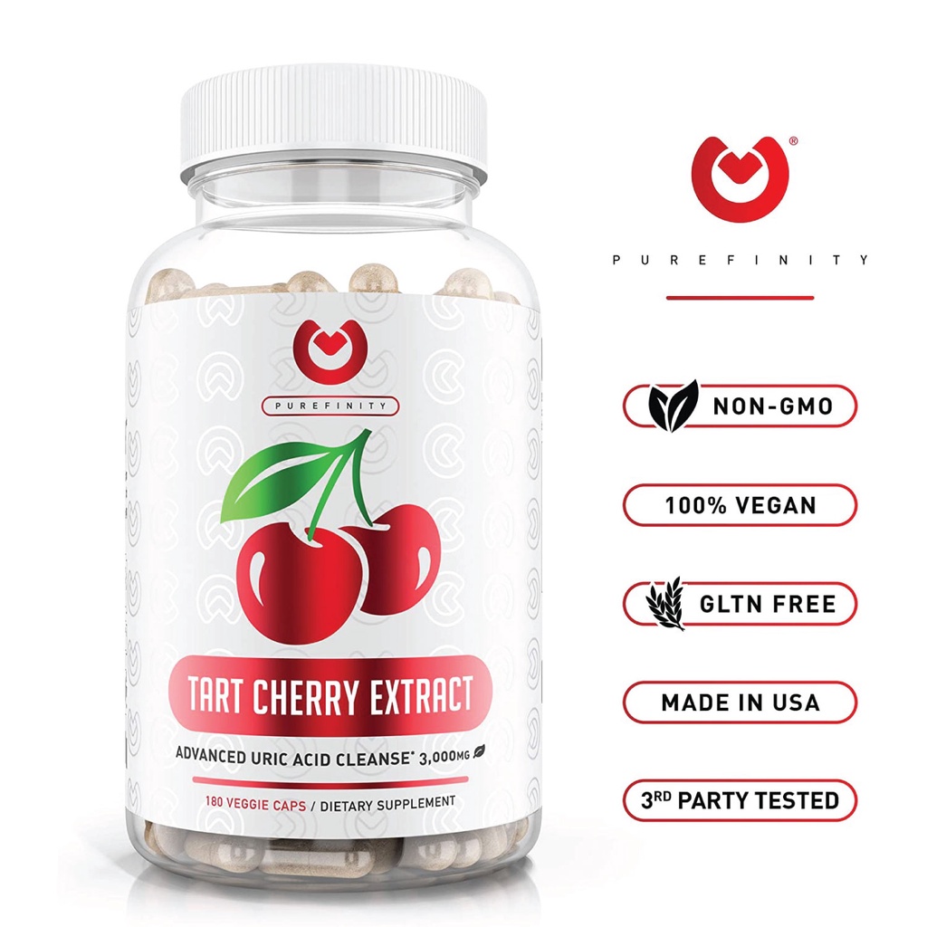 Buy Ready Stock Purefinity Tart Cherry Gummies Capsules Uric Acid Cleanse Antioxidant Promote Healthy Joint Function Seetracker Malaysia